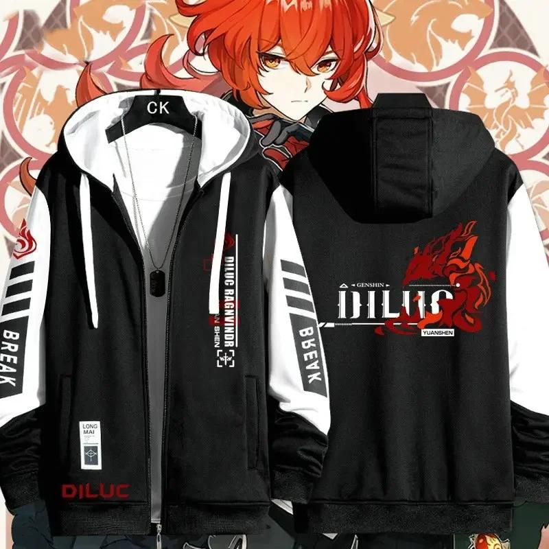 ִϸ̼  Ʈ  COS Diluc Ragnvindr Mondstadt ù ° ġ ϼ ĳ־ ö̽,     Ŷ